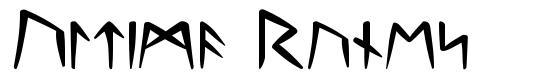 Ultima Runes 字形