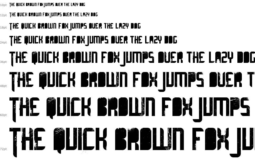 Ultimate Midnight font Waterfall