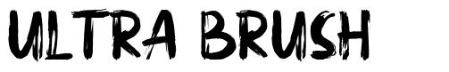 Ultra Brush 字形