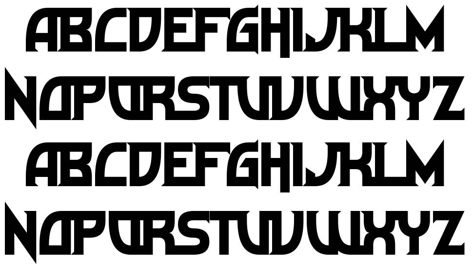 Ultramarine font Örnekler