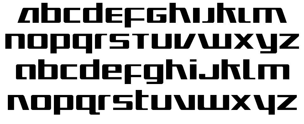 Ultramarines 字形 标本