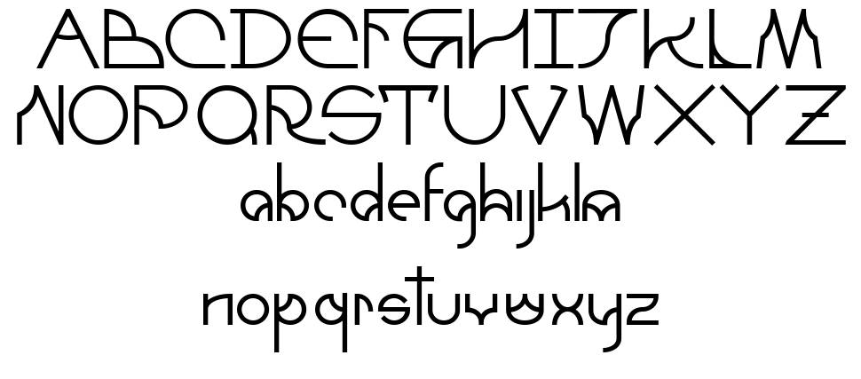 Umbra font Örnekler