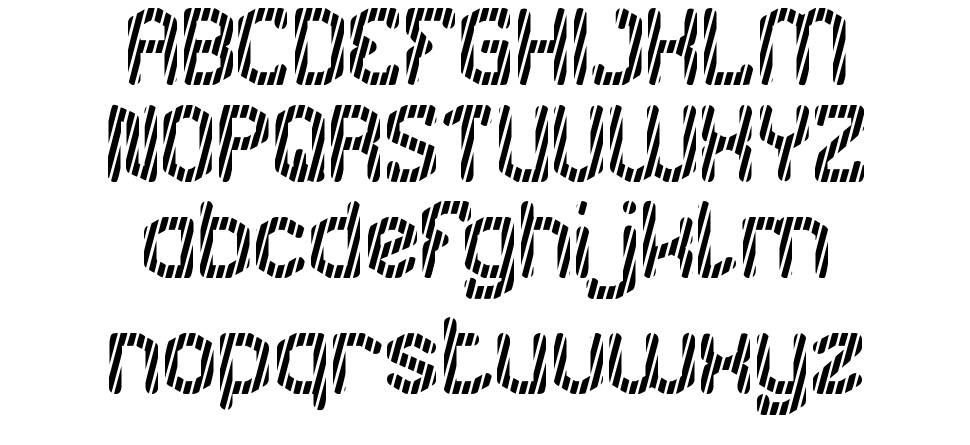 Underground 2 font specimens