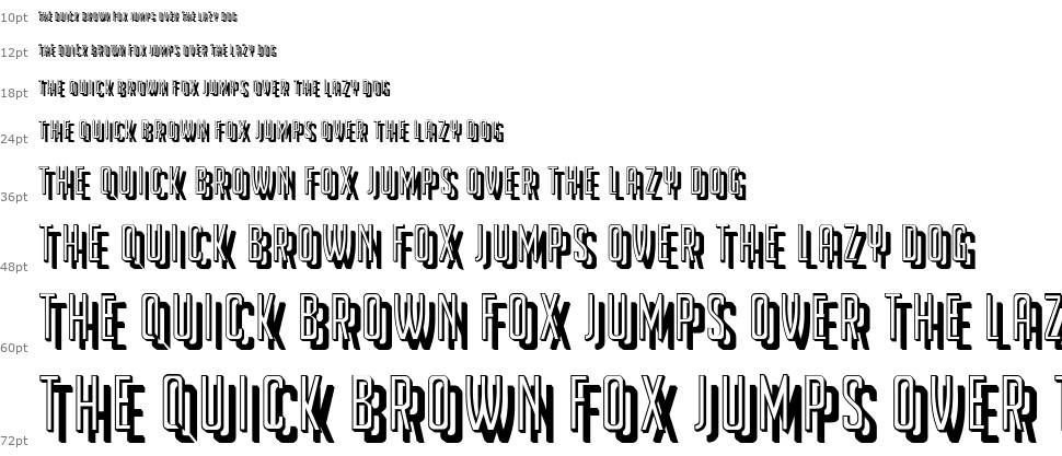 Underman Book font Waterfall