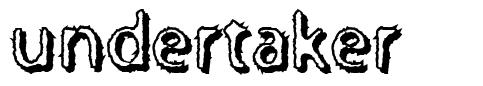 Undertaker шрифт