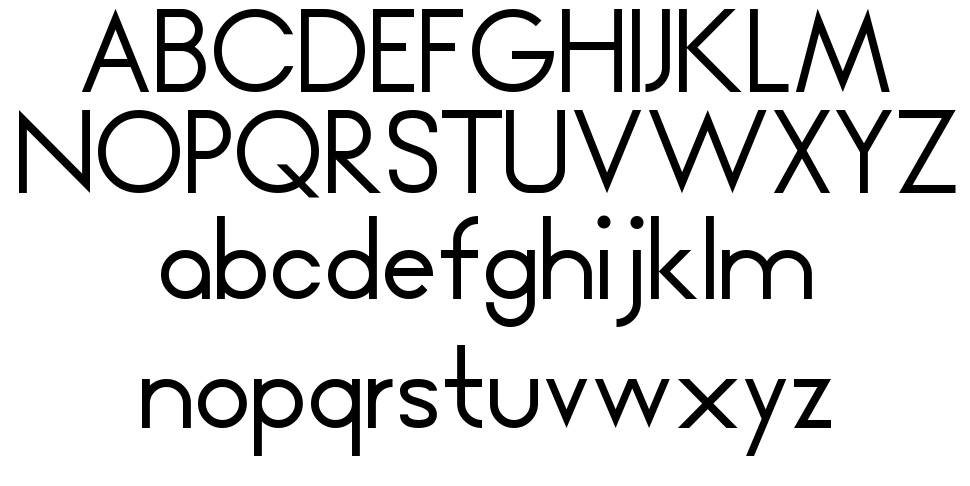 Unified font Örnekler