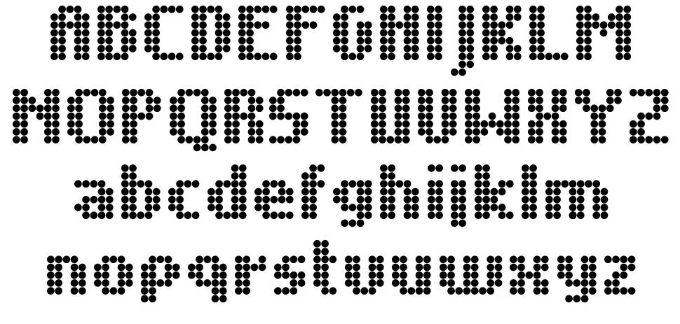 Unintended font specimens