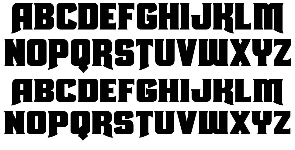 Union Gray font specimens