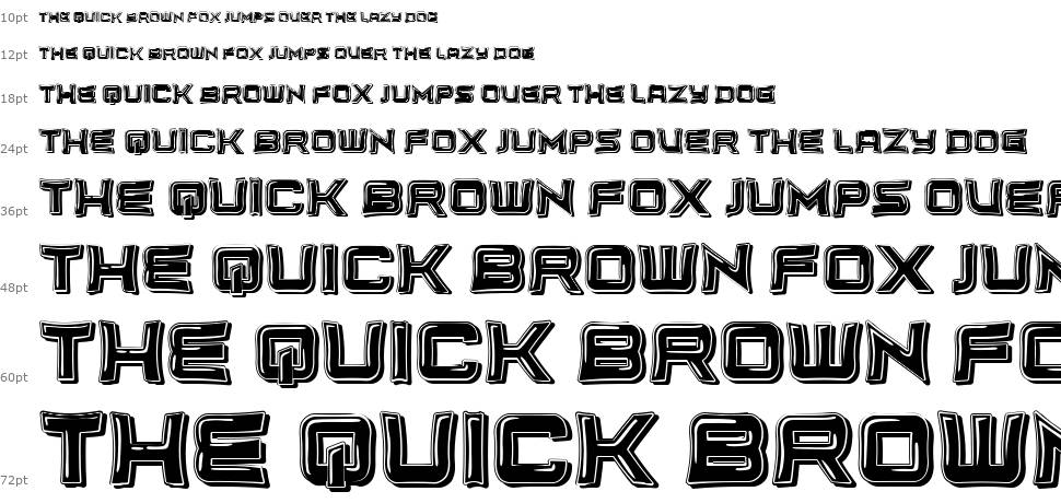 Unlimited font Waterfall