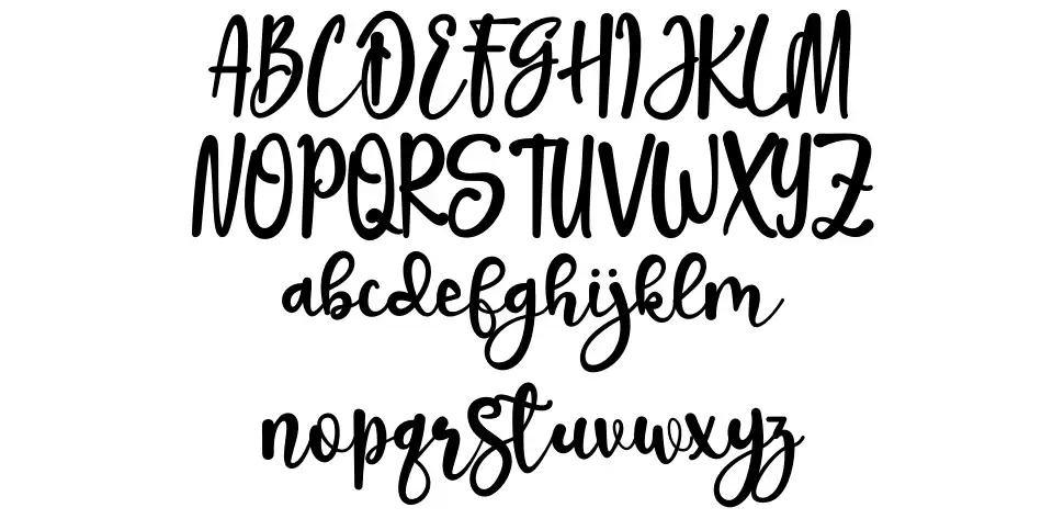Unpossedfont specimens