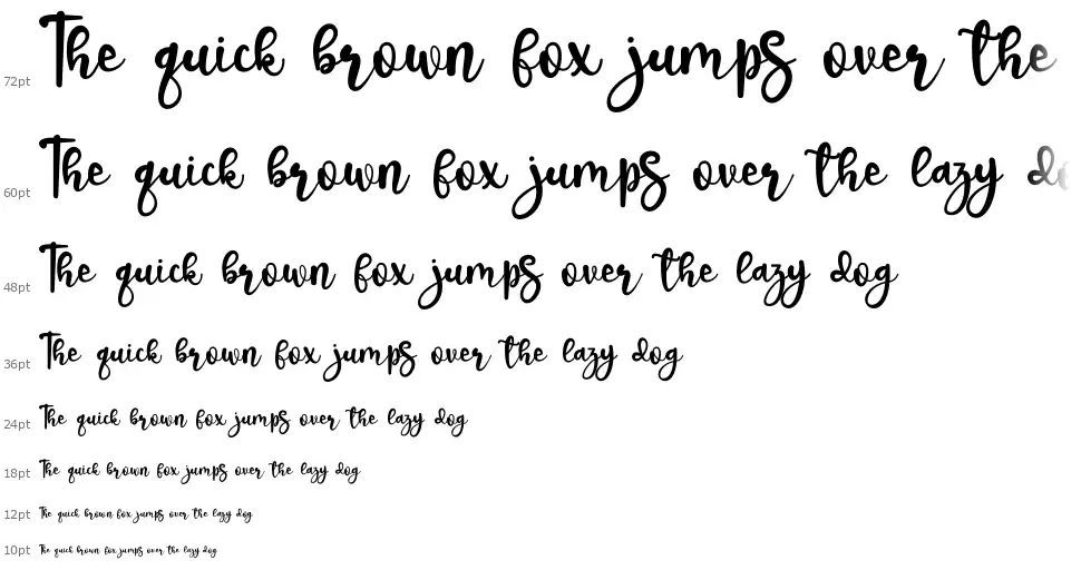 Unpossedfont waterfall