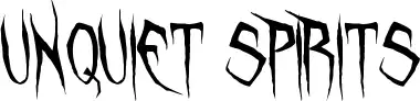 Unquiet Spirits