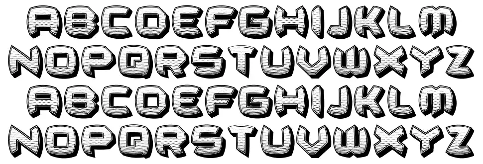 Unreal font Örnekler