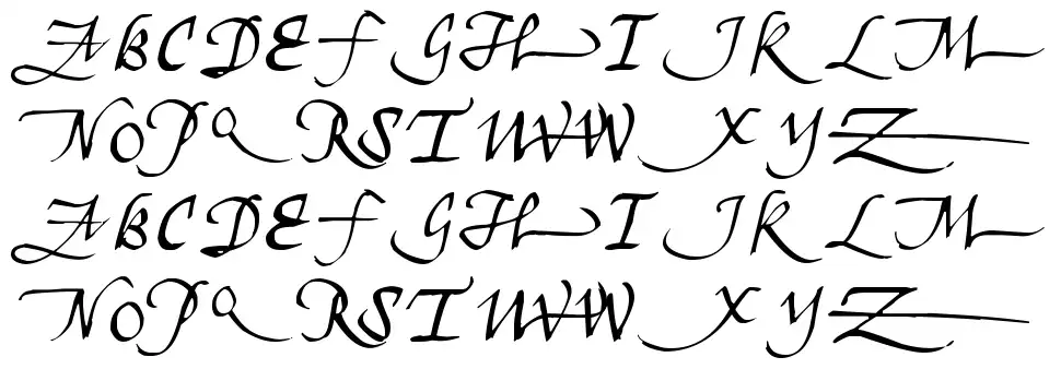 Unscriptednessfont specimens
