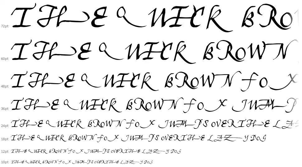 Unscriptednessfont waterfall