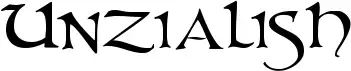 Unzialish