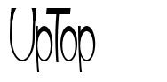 UpTop шрифт