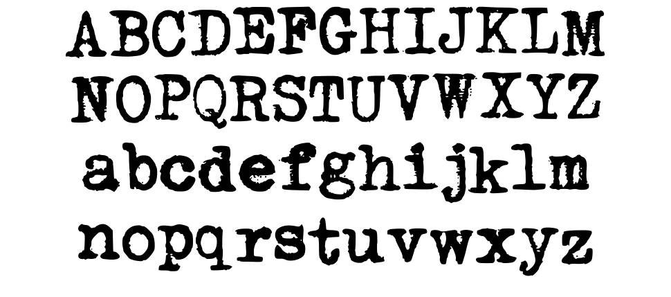 Urania Piccola II フォント 標本