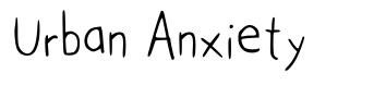 Urban Anxiety font