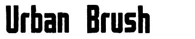 Urban Brush 字形