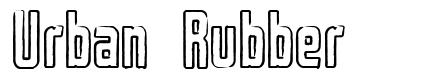 Urban Rubber 字形