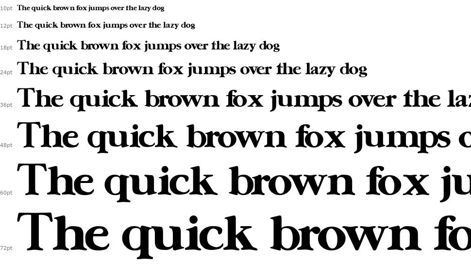 Ursa Serif font Şelale