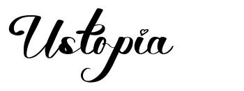 Ustopia schriftart