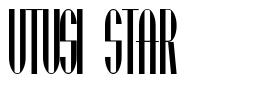 Utusi Star шрифт