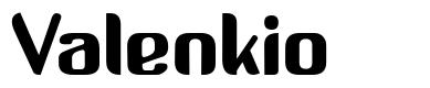 Valenkio font