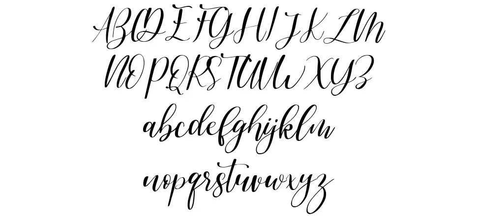 Valentina Roses Schriftart zum kostenlosen Download