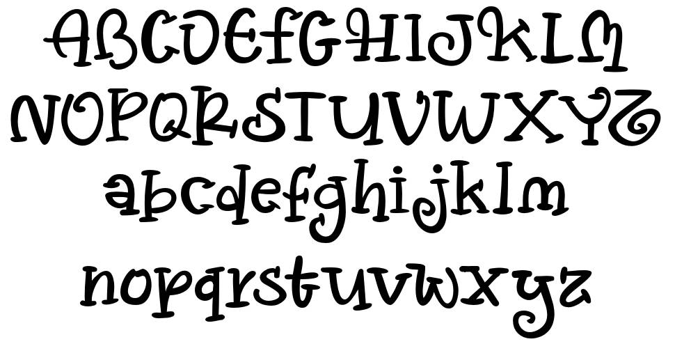 Vallenia font Örnekler