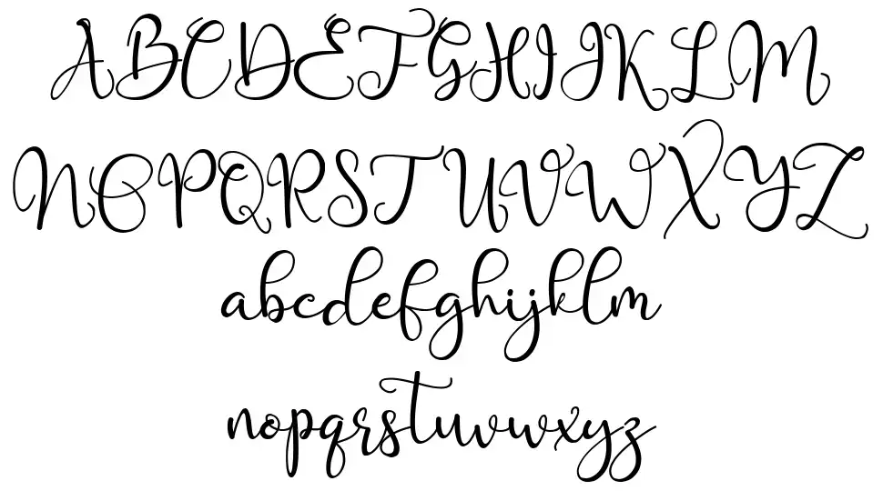 Vallesca schriftart Vorschau