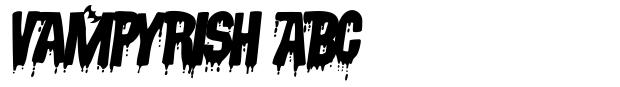 Vampyrish ABC