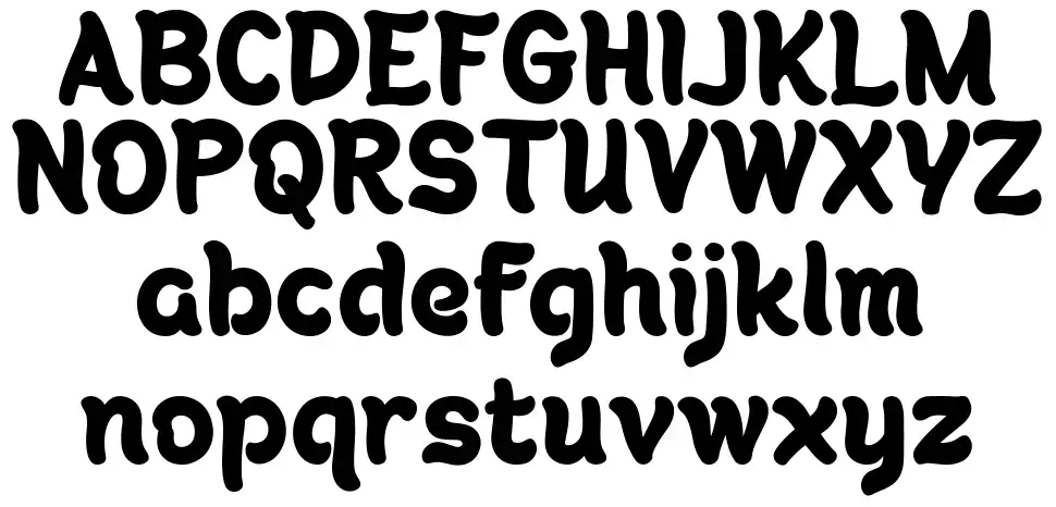 Vanila Moont Specimen Vanila Moontfont specimens