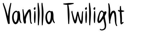 Vanilla Twilight 字形