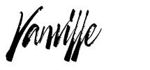 Vanville шрифт