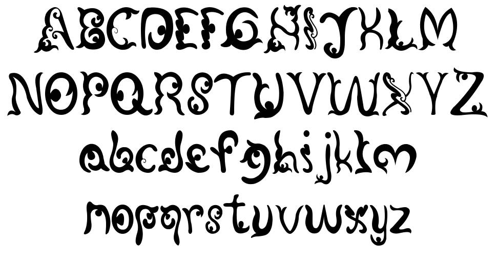 Varetix 字形 标本