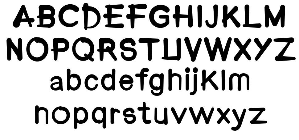 Varius Font フォント 標本