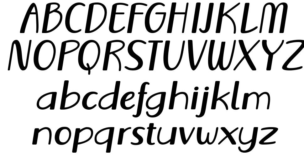 Vecoly font Örnekler