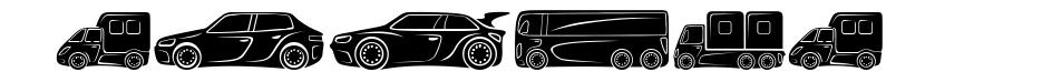 Vehicles 字形