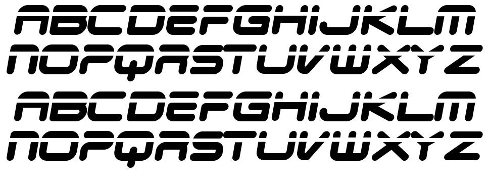 Veloped Logotype font specimens