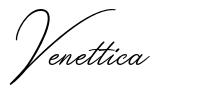 Venettica 字形