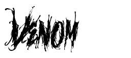 Venom шрифт
