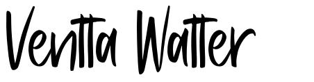Ventta Watter fuente