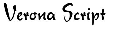 Verona Script шрифт
