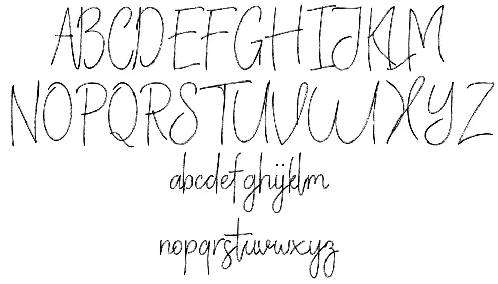 Vertical Brushyfont specimens
