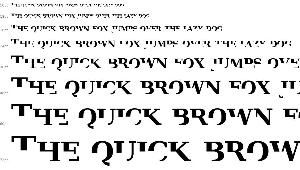 Veru Serif шрифт Водопад