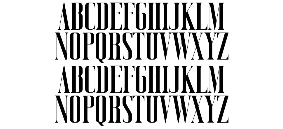 Vicenza font specimens