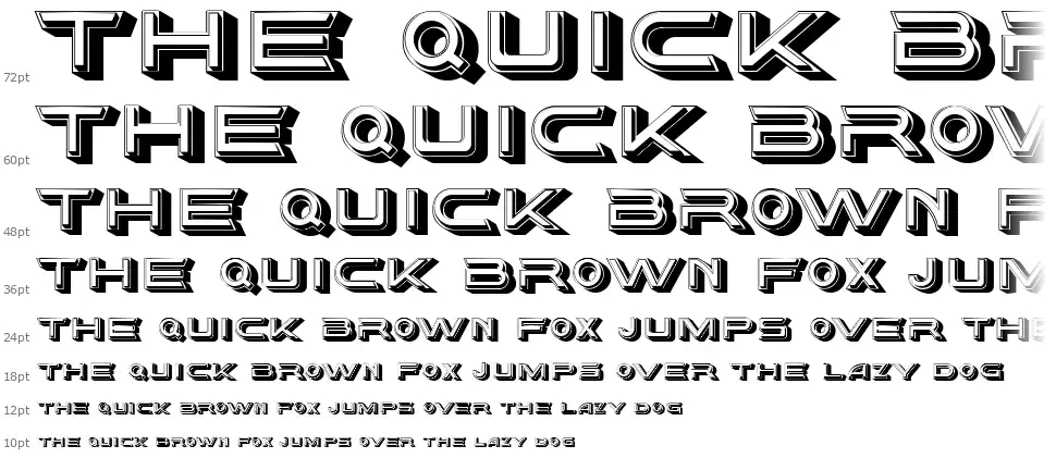 Vidal font Waterfall