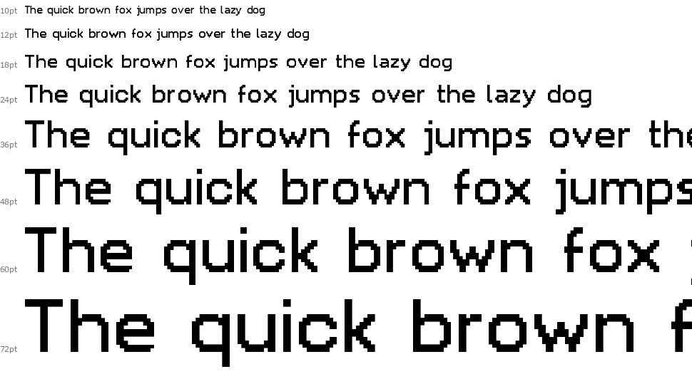 Videotype font Şelale